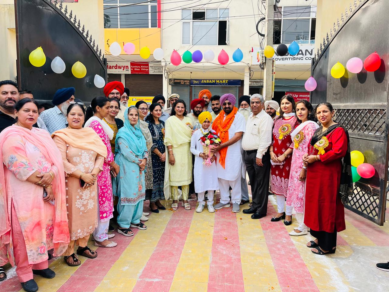 MLA Kuljit Singh Randhawa inaugurated the development works done at various schools of Zirakpur at a cost of Rs 51.17 lakh.